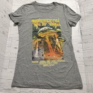 2014 Coachella‎ Music Official Festival Line-Up T-Shirt Small Invader Baby Tee